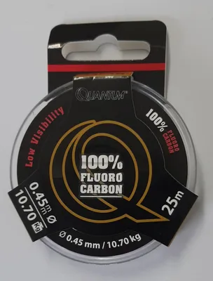 Immagine prodotto di Quantum Q-Fluoro Carbon Predator 25m 0,45mm 10,7kg materiale trasparente predator leader