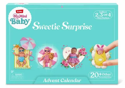 Zdjęcie produktu dla ZURU 17007, Mini lalka, Płeć neutralna, 3 lat(a), Chłopak, dziewczyna, Wielobarwny