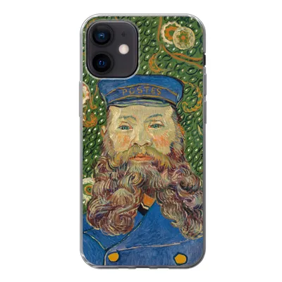 Produktbild von MuchoWow® Handyhülle Schutzhülle Hülle für iPhone 12 Porträt des Postboten Joseph Roulin - Vincent van Gogh Silikon Softcase Handy Hülle - Schutzhülle