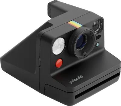 Produktbild von Polaroid Now+ Instant Camera Generation 3, Schwarz, Auto, 0.4 - 1.3 m, Polaroid App, 452 g, 96 mm