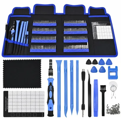 Imagen del producto de Solidchoice: Juego de destornilladores de precisión de 168 piezas con 144 puntas