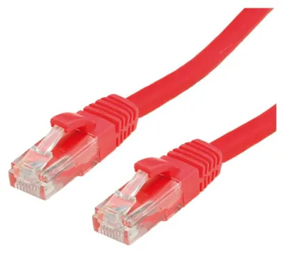 Obrázek produktu pro VALUE 15m UTP Cat.6a, 15 m, Cat6a, U/UTP (UTP), RJ-45, RJ-45, Červená