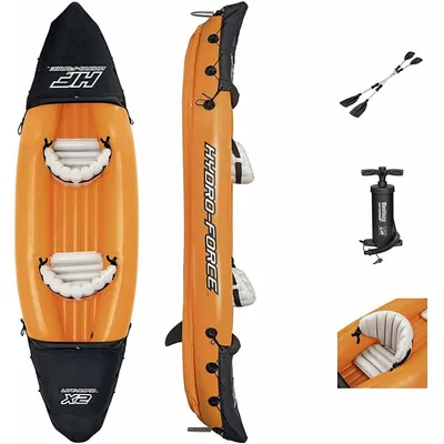 Zdjęcie produktu dla BESTWAY Lite Rapid X2 2-osobowy nadmuchiwany kajak z wiosłem 321 x 88 cm