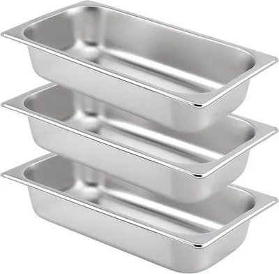 Produktbild von Famanu Paneerset 3-teilig - Edelstahl, für effizientes Panieren
