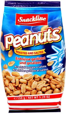 Produktbild von Erdnüsse geröstet und gesalzen 150g