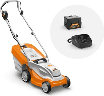 Produktbild von AKKU RASENMÄHER STIHL RMA 235, SET mit 1x akku AK20 und ladegerät AL 101