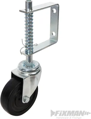 Obrázok produktu pre Fixman Fixman plotové koleso - valček - Ø 100 mm pod tlakom pružiny - maximálne zaťaženie 57 kg