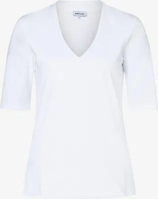 Produktbild von MORE & MORE V-Neck Shirt 0010 white 44