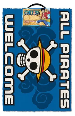 Immagine prodotto di Tappeto d'ingresso One Piece – Benvenuti tutti i pirati
