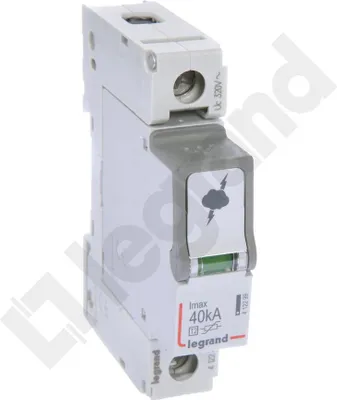 Immagine prodotto di LEGRAND 412240 Scaricatore di sovratensione SPD T2 40KA 1P 1M