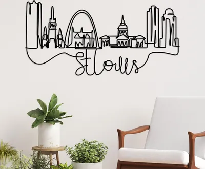 Immagine prodotto di Wallity, Stolis- DYU1146, Nero, Altre decorazioni per la casa, 120 x 58 x 1,5 cm, 100% metallo