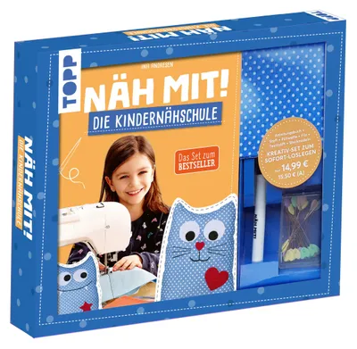 Obrázok produktu pre Kreativ-Set: Näh mit! Die Kindernähschule