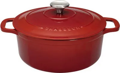 Image de Cocotte ronde en fonte émaillée 26 cm rubis sublime - Chasseur - PUC472658 -