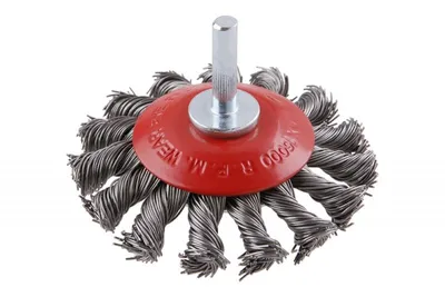 Produktbild von Reinigungsbürste SchusselBürste 75mm Durchmesser zum Entrosten, Entgraten und Reinigen von Metall