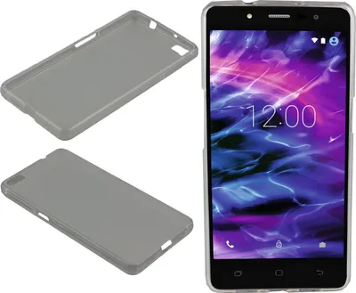 Zdjęcie produktu dla etui ochronne caseroxx z TPU kompatybilne z Hisense L676, przezroczyste gumowe etui na telefon komórkowy