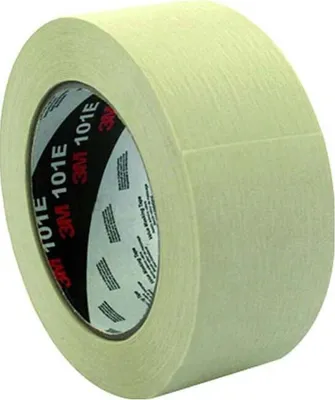 Imagen del producto de Cinta adhesiva de protección 3M 101E, color gamuza, 24 mm x 50 m