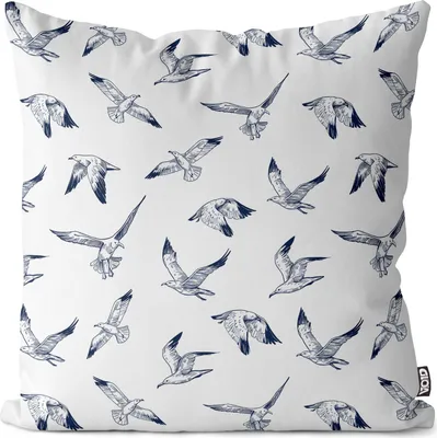 Produktbild von VOID Möwe Vögel Meeresvogel Kissenbezug Kissenhülle sofa couch wohnzimmer dekoration wasserfest Outdoor Kissen bezug deko