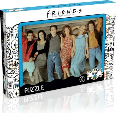 Image de Les amis du puzzle WINNING MOVES : escaliers 1000 pièces