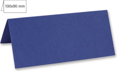 Produktbild von 5 Tischkarten royalblau