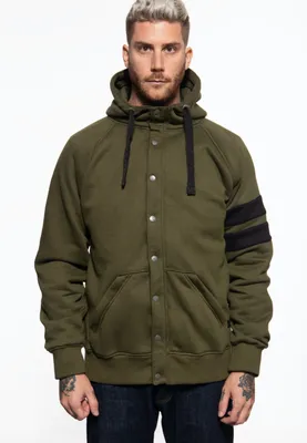 Produktbild von King Kerosin Biker Kapuzenjacke - Speed Blanko L