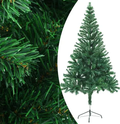 Produktbild von vidaXL Künstlicher Weihnachtsbaum Beleuchtung Kugeln 150cm 380 Zweige