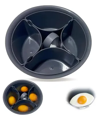 Eierkocher für 4 Eier, kompatibel mit TM5/TM6/TM31, 2-in-1