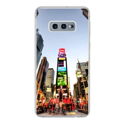 Produktbild von MuchoWow® Handyhülle Schutzhülle Hülle für Samsung Galaxy S10e New York - Nacht - Platz Silikon Softcase Handy Hülle - Handy