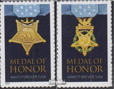 Produktbild von Briefmarken USA 2013 Mi 5015II BA-5016II BA (kompl.Ausg.) postfrisch Verdienstorden