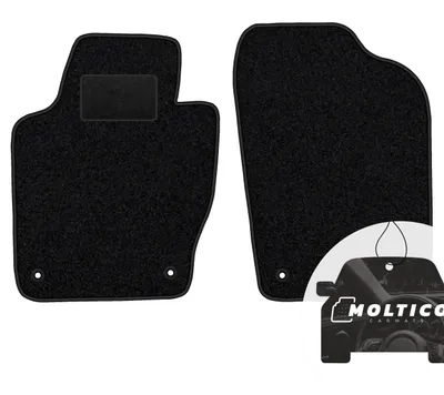 Immagine prodotto di Tappetini in velluto per auto, compatibili con: Volkswagen Polo V 6R, dal 2009 al 2017