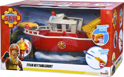 Immagine prodotto di Simba Dickie Sam Titan barca antincendio