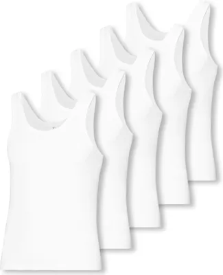 Produktbild von ESGE 5er Pack - Feinripp Unterhemd / Tanktop Ohne störende Seitennähte, Pflegeleicht, formbeständig und strapazierfähig, Nach traditioneller Meisterverarbeitung für höchste Qualitätsansprüche