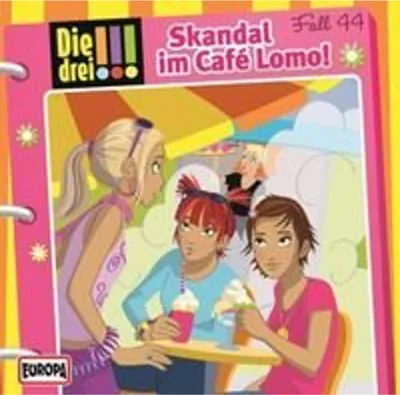 Produktbild von Die drei  44: Skandal im Café Lomo (Ausrufezeichen)