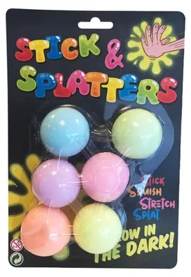 Image de stick & Splatters junior silicone 6 pièces