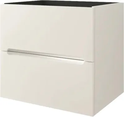 Produktbild von Waschtischunterschrank Baden Haus Kim BxHxT 60 x 55 cm x 46 cm Frontfarbe weiß matt 55976