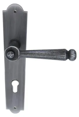 Produktbild von Baumanti Parma Türdrücker Langschild PZ 92 mm Schmiedeeisen