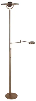 Image de Steinhauer Exclusive - lampadaire - Soleil2 - bronze - plastique métal - Ø 32cm - LED - 4386BR