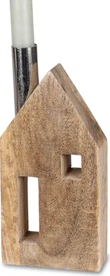 Produktbild von Kerzenständer aus Mangoholz Hausdesign formano