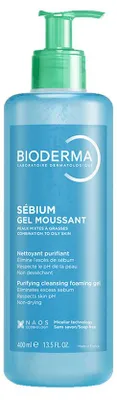 Image de Gel nettoyant Sébium Bioderma 400 ml