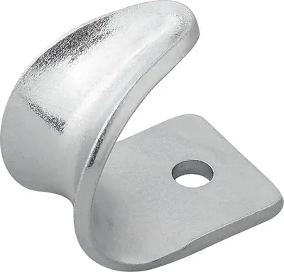 Immagine prodotto di Gancio a vite in metallo 37 x 25 x 3 mm