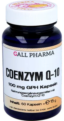 Produktbild von GALL PHARMA Q-10 100 mg GPH Kapseln, 60 St. Kapseln