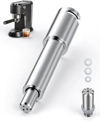 Productafbeelding van Stoompijpje voor koffiemachine - Roestvrijstalen melkopschuimer voor espressomachine