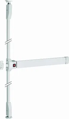 Produktbild von Panikverschluss JPM Push bar 90+ - 3-Punkt seitlich, oben und unten - 1141 mm - Silber - PJ3100-08-0A