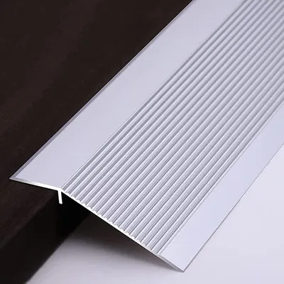 Image de Rampes d'accès pour fauteuils roulants en aluminium, hauteur de 1 à 4 cm, antidérapantes, profil de transition pour seuils