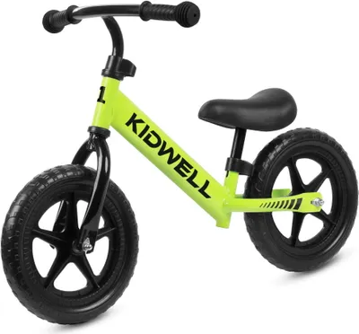 Produktbild von COIL Fahrrad-Laufrad, Lauflernrad, Kinderlaufrad, Rutscher, Balance Bike, Stahlrahmen, EVA-Schaumräder, maximales Gewicht 30 kg, Grün