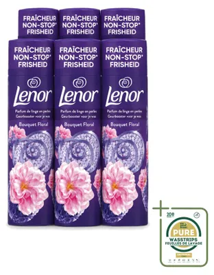 Image de 6 x Lenor Intensifieur de parfum à ajouter au lavage - Bouquet de fleurs - Pack économique - 6 pièces