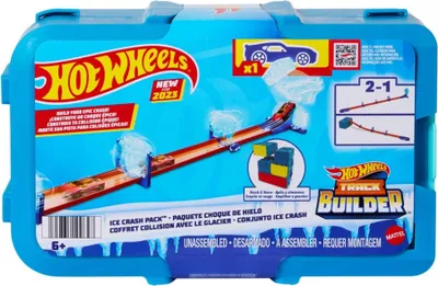 Produktbild von MATTEL HW Track Bulider Ice Crash Pack 0
