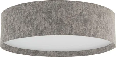 Produktbild von Deckenleuchte E27 rund Ø 65 cm Grau 4-flammig Modern