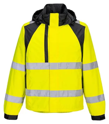 Immagine prodotto di Giacca impermeabile ad alta visibilità "CD860" WX2 - Portwest Giallo/Nero S