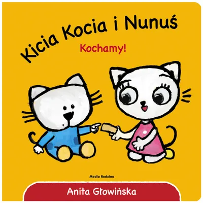 Zdjęcie produktu dla Kicia Kocia i Nunuś - książeczka kartonowa dla najmłodszych