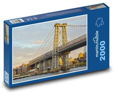 Obrázek produktu pro martinpuzzle - Puzzle 2000 - New York - most Brooklyn